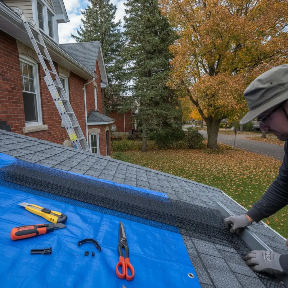 Gutter Guard Installation